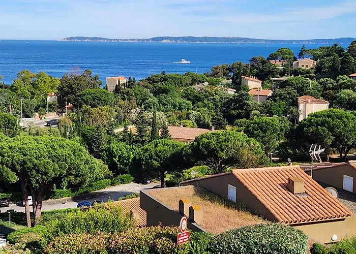 T2 4 Pers, Terrasse Vue - Fr-1-803-36 Apartament Le Lavandou